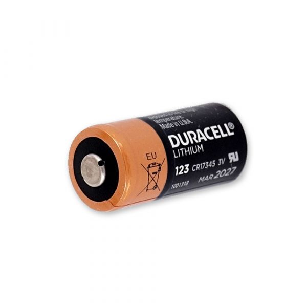 partitie periode Remmen Duracell CR123A 3 volt lithium batterij bulk shrink / 50