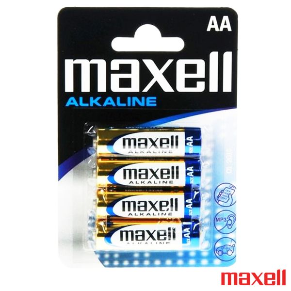 weigeren verrassing Naar boven Maxell AA LR6 1,5V alkaline batterij