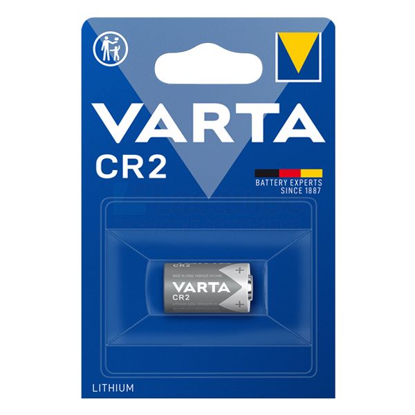 Ontdooien, ontdooien, vorst ontdooien datum Radioactief Varta CR2 3 volt professional lithium batterij
